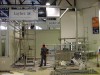 Монтаж выставочного оборудования компании Layher на строительной выставке MOSBUILD - 2011 (МОСБИЛД - 2011)